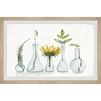 Parvez Taj Bloom and Flask Framed Wall Art
