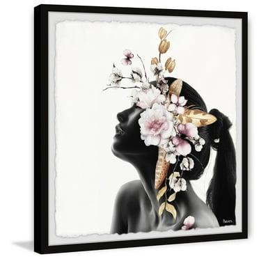 Parvez Taj "Blooming Drama" Framed Painting Print