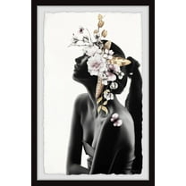 Parvez Taj Blooming Floral Drama Framed Wall Art