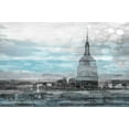 thumbnail image 1 of Parvez Taj "Blue City Hues" Print on Canvas, 1 of 7