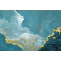 Parvez Taj Blue Mountain Horizon Canvas Wall Art