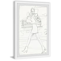 Parvez Taj "Boots on Point" Framed Painting Print