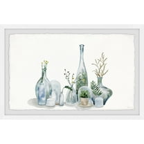 Parvez Taj Bottled Garden Framed Wall Art