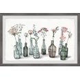 thumbnail image 1 of Parvez Taj Bottles and Blossoms Framed Wall Art, 1 of 6