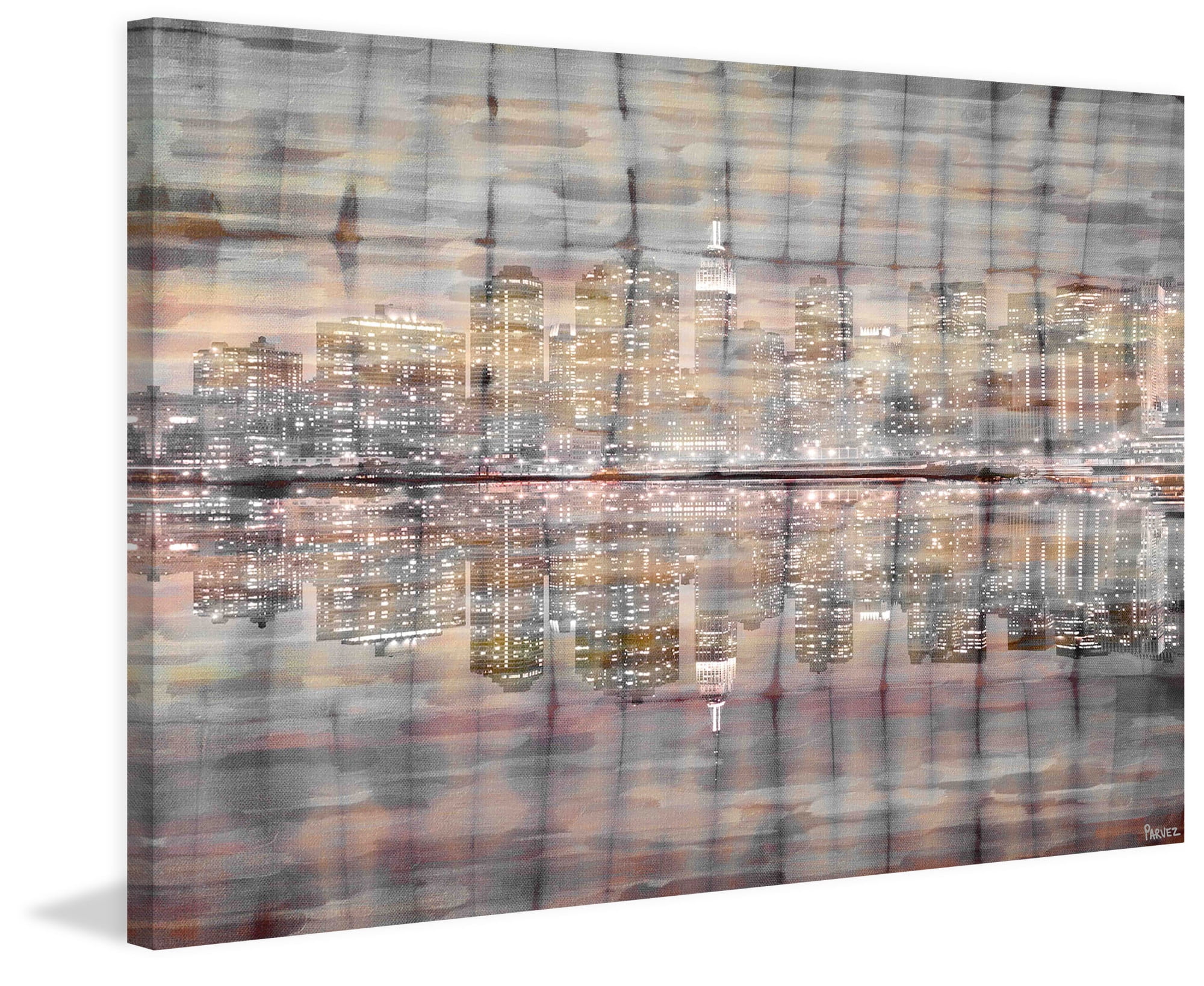 Parvez Taj "Bright Lights" Print on Canvas