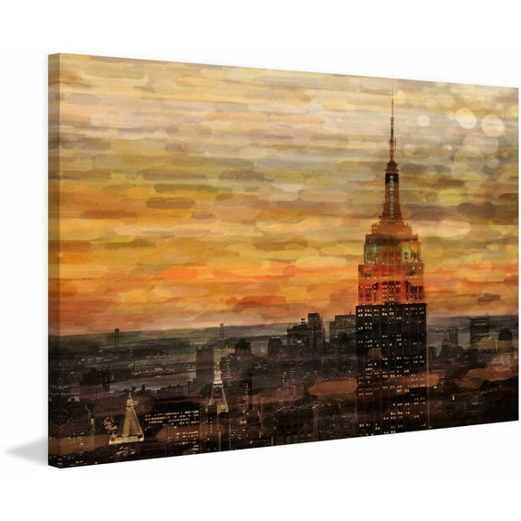 Parvez Taj Bronze Night Canvas Wall Art