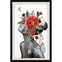 Parvez Taj Butterfly Bloom Sight Framed Wall Art