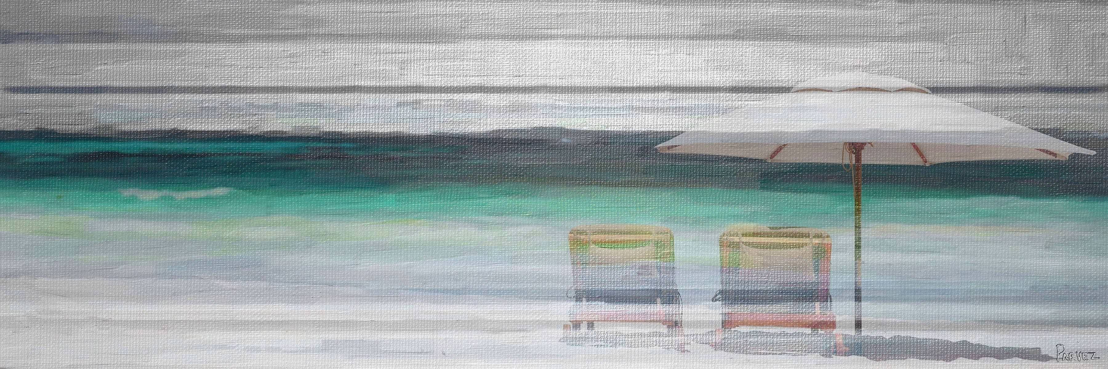 Parvez Taj By the Beach Canvas Wall Art