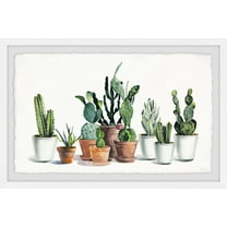Parvez Taj Cactus Alive Framed Wall Art