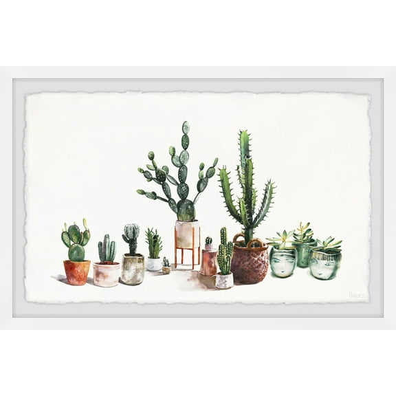 Parvez Taj Cactus Fever Framed Wall Art