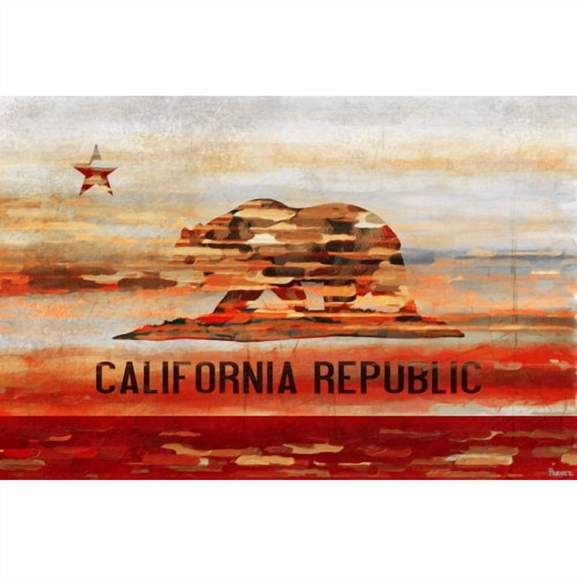 Parvez Taj 'Cali' by Parvez Taj Painting Print on Wrapped Canvas