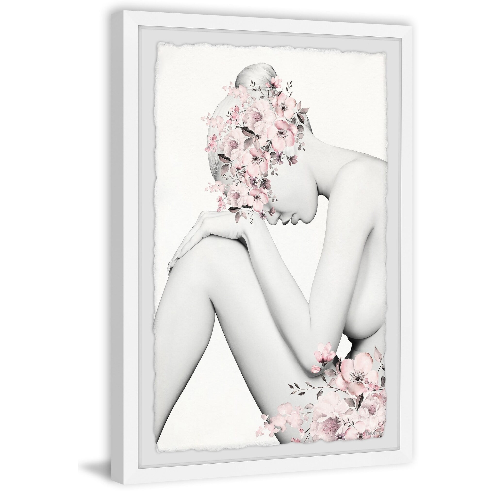 Parvez Taj Cherry Bloom Framed Wall Art