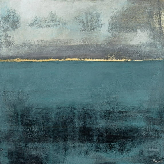 Parvez Taj City Lights at the Bayou End Canvas Wall Art