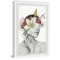 thumbnail image 1 of Parvez Taj "Classical Bloom" Framed Painting Art Print, 20.00" x 1.50", 1 of 6