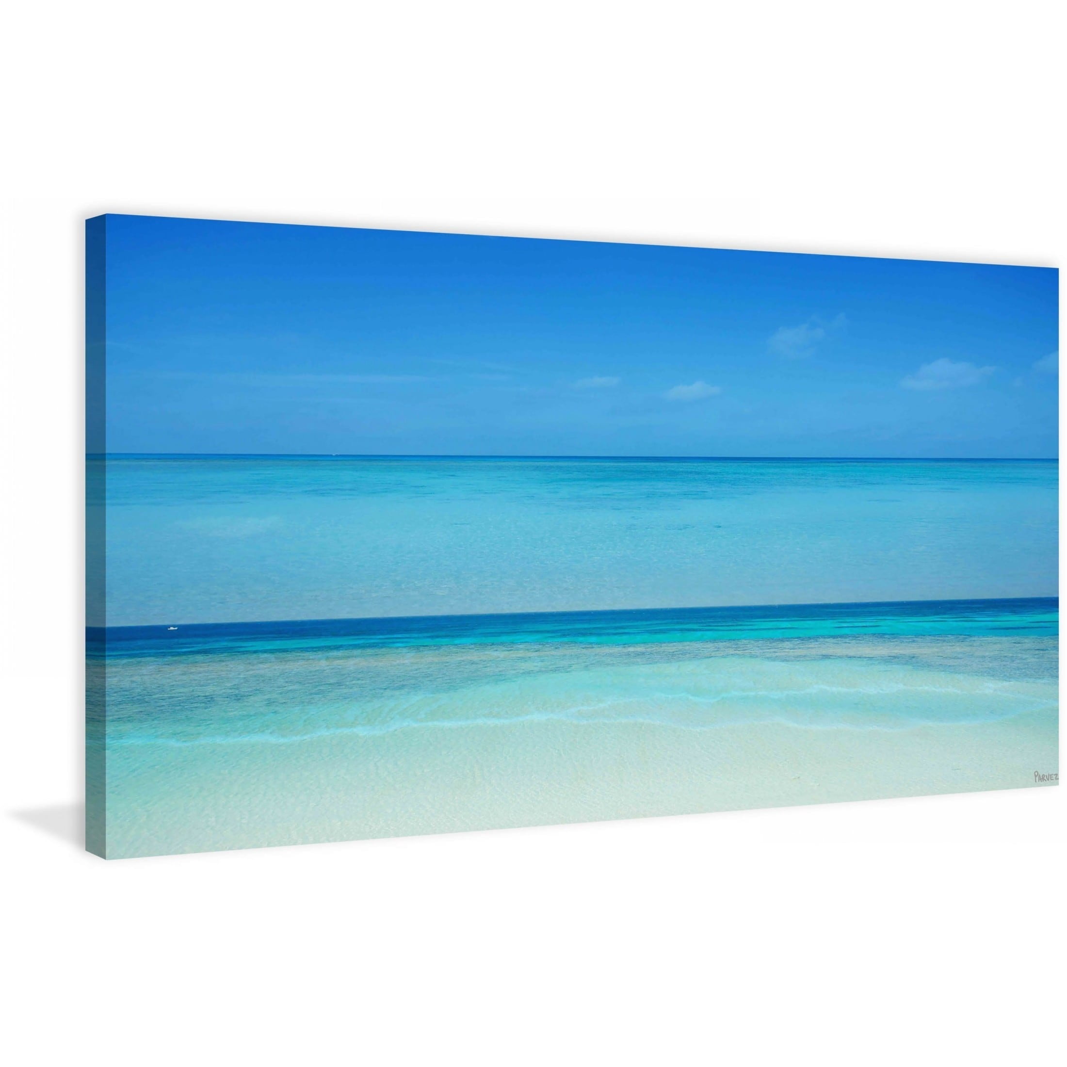 Parvez Taj "Clear Blue" Print on Canvas