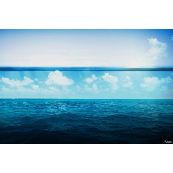 Parvez Taj "Clouds" Print on Canvas