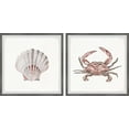 thumbnail image 1 of Parvez Taj Crab and Shell Blush Diptych, 1 of 6
