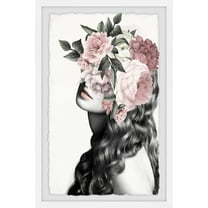 Parvez Taj Curly Bloom Framed Wall Art