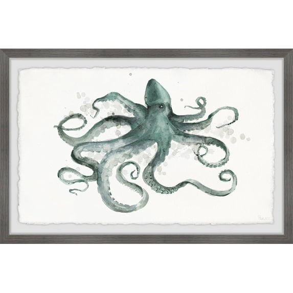 Parvez Taj Dancing Tentacles Framed Wall Art