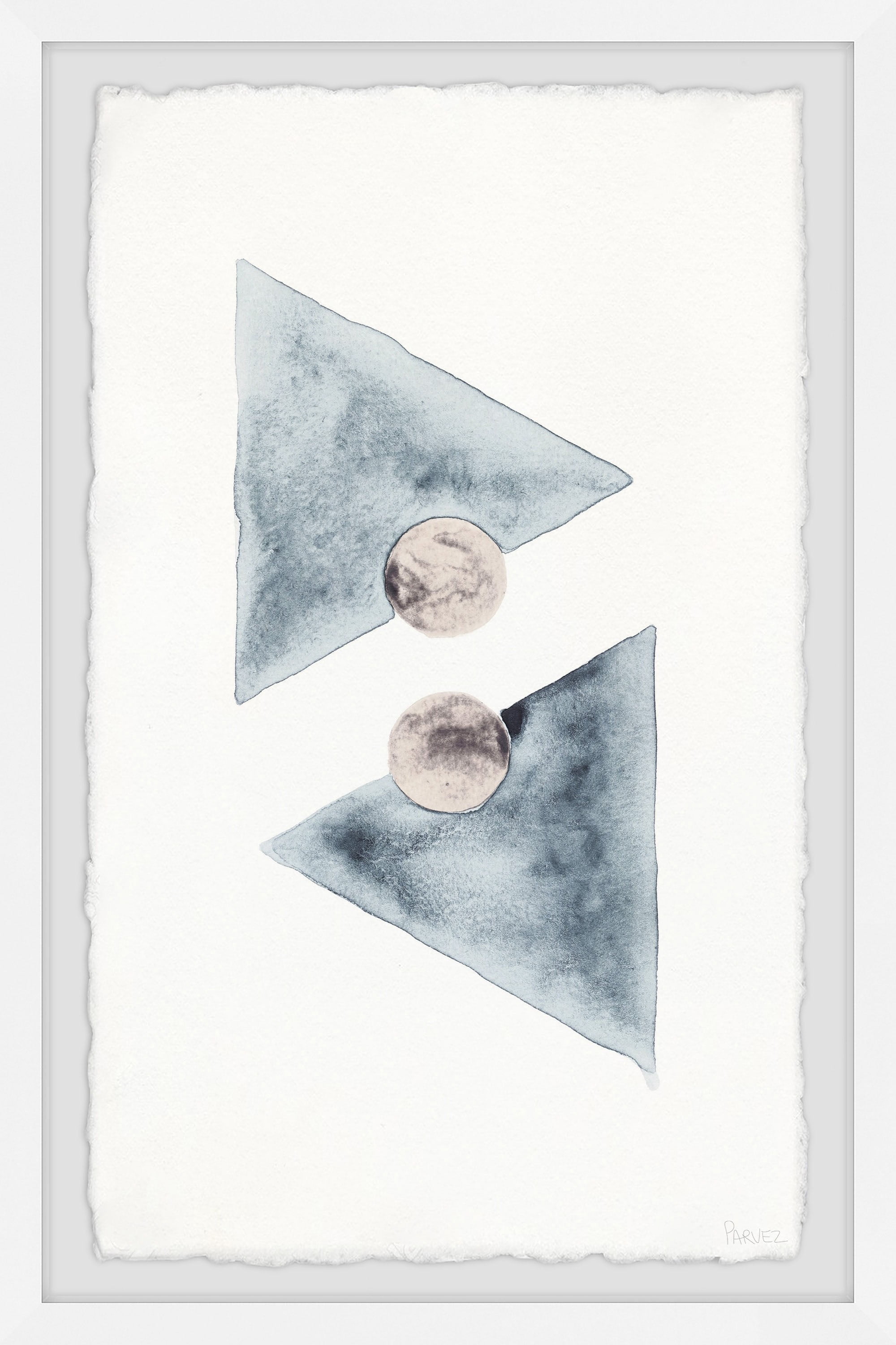 Parvez Taj Dark Arrowhead Framed Wall Art