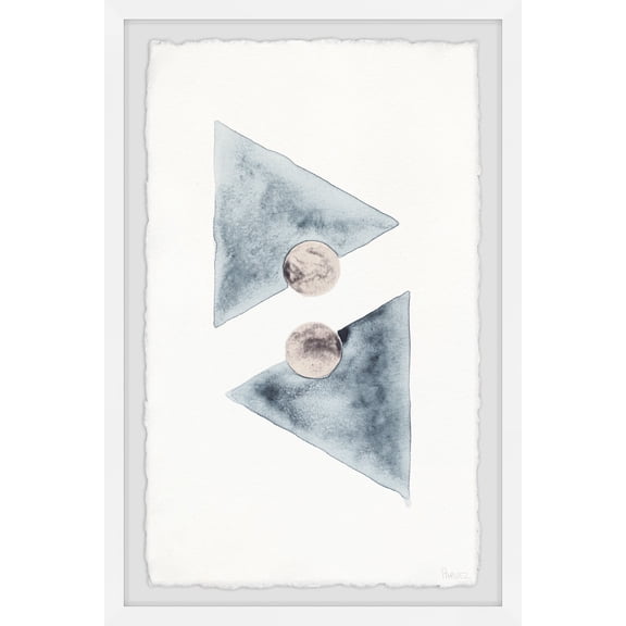 Parvez Taj Dark Arrowhead Framed Wall Art