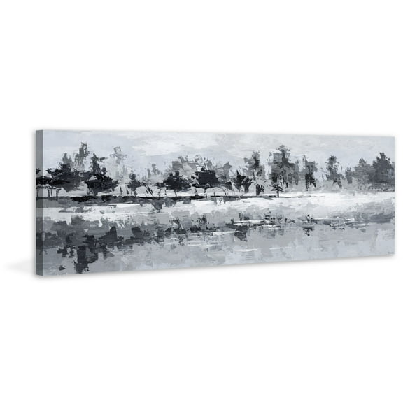 Parvez Taj Dark Lake II Canvas Wall Art
