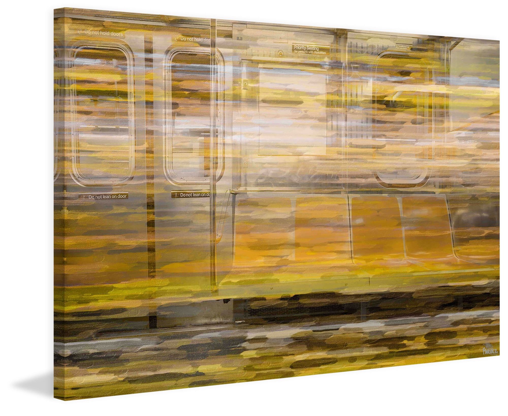 Parvez Taj "Do Not Hold Doors" Print on Canvas