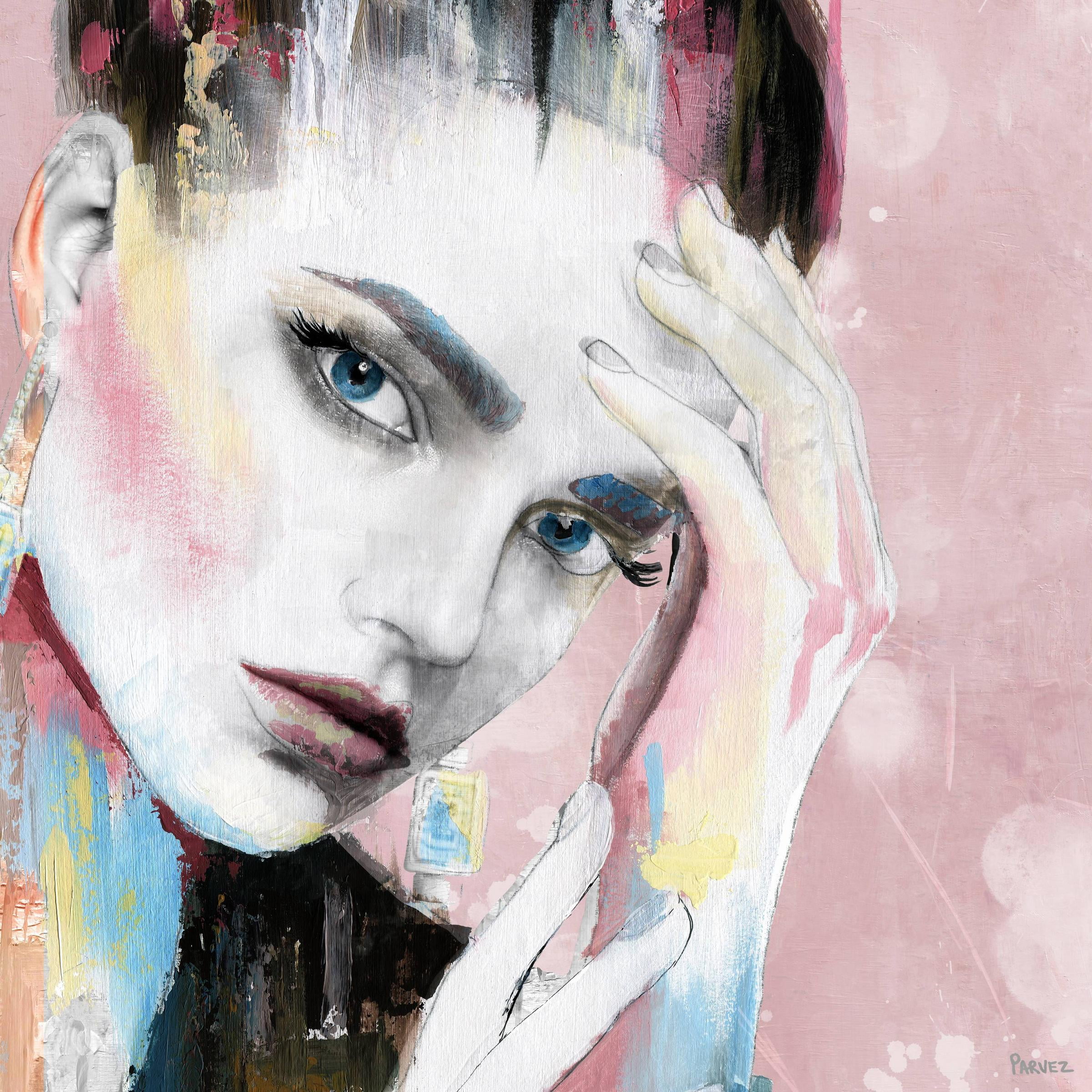Parvez Taj Doubtful Pose II Canvas Wall Art