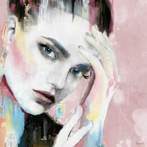 Parvez Taj Doubtful Pose II Canvas Wall Art