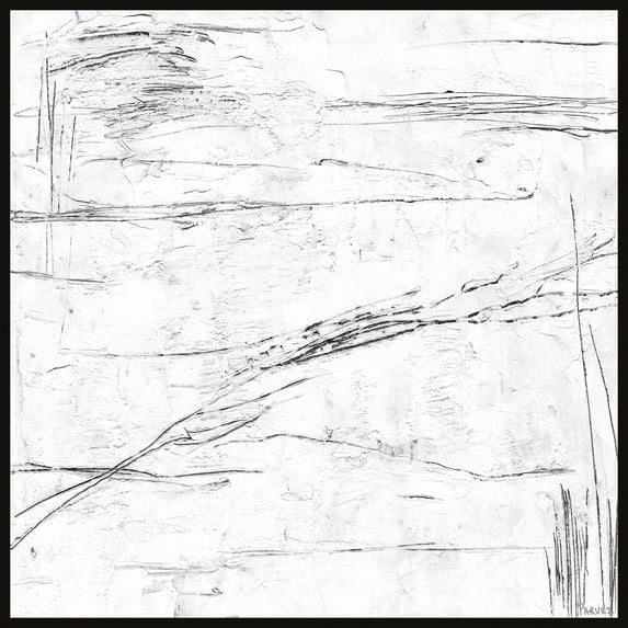 Parvez Taj Dusty Road Floater Framed Painting Print on Canvas