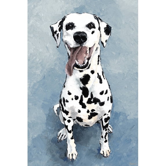 Parvez Taj Ecstatic Dalmatian Canvas Wall Art