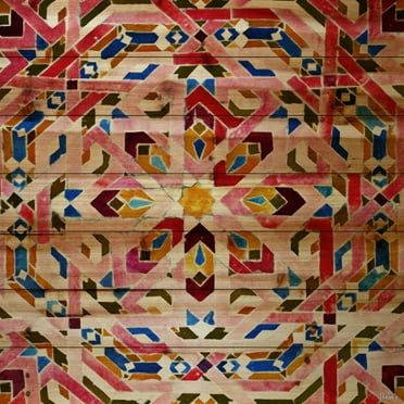 Parvez Taj Farnatchi Pinewood Wall Art, 12" x 12"
