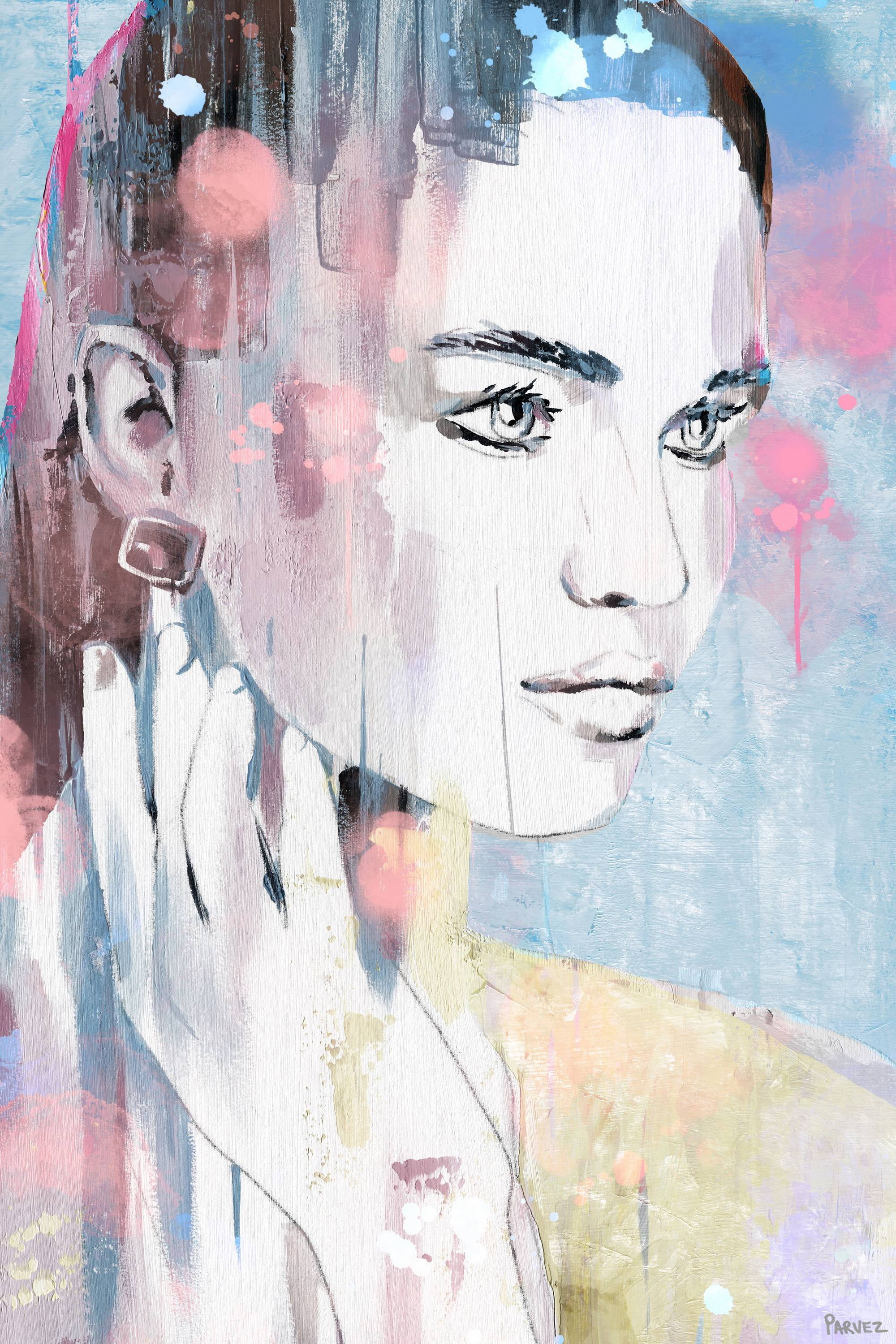 Parvez Taj Feel the Power Canvas Wall Art