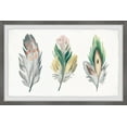 thumbnail image 1 of Parvez Taj Festive Feathers Framed Wall Art, 1 of 6