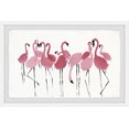 thumbnail image 1 of Parvez Taj Flamingo Squad Framed Wall Art, 1 of 6