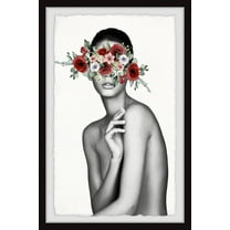Parvez Taj Floral Eyes Framed Wall Art