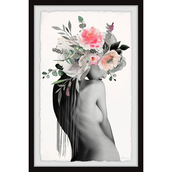 Parvez Taj Flower Veil Framed Wall Art