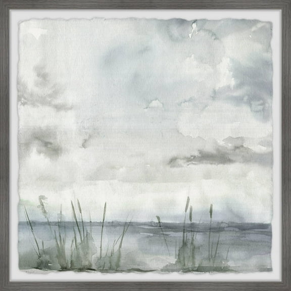 Parvez Taj Foggy Swamp Framed Wall Art