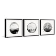 thumbnail image 1 of Parvez Taj Forest Moon Triptych, 1 of 6