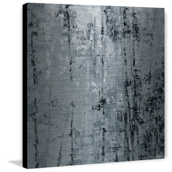 Parvez Taj "Forest Shadow II" Painting Print on Brushed Aluminum