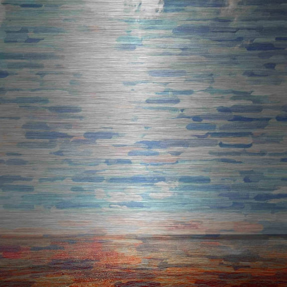 Parvez Taj Forgotten Art Print on Brushed Aluminum