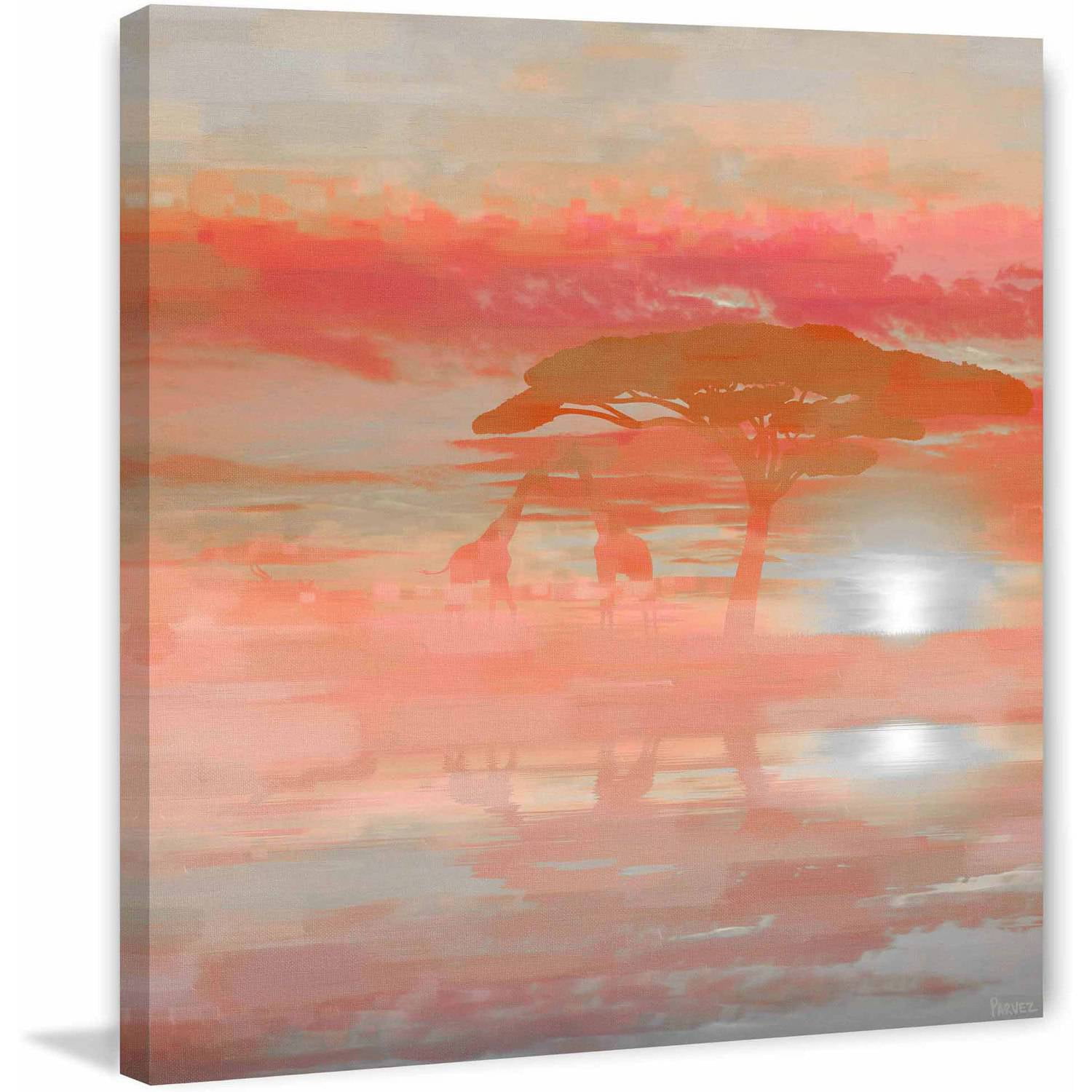 Parvez Taj "Gentle Giants" Print on Canvas