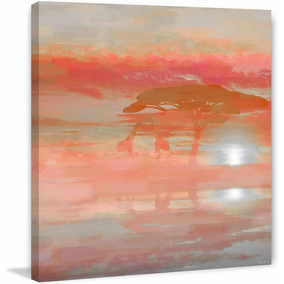 Parvez Taj "Gentle Giants" Print on Canvas