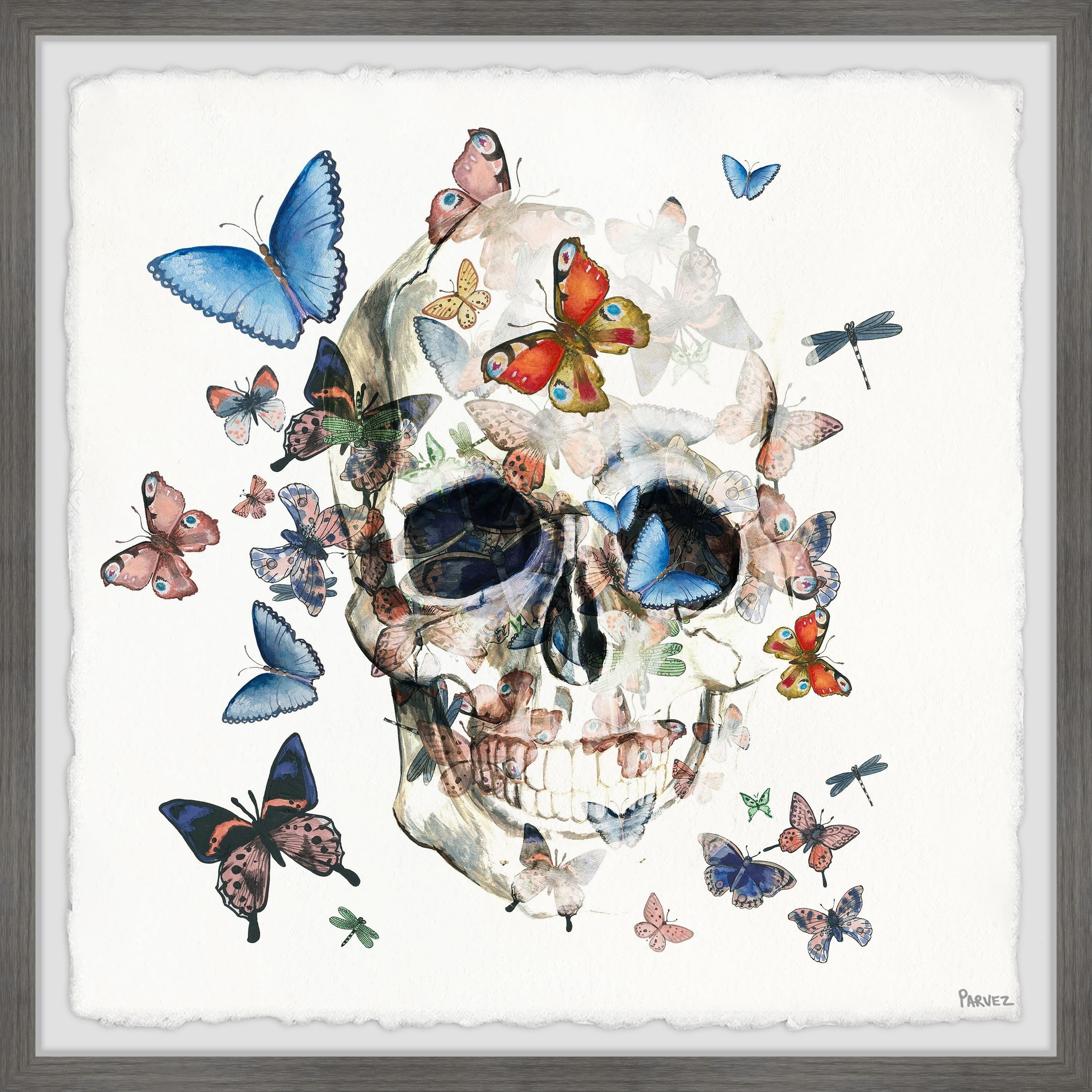 civarize flower butterfly skull top 【公式通販】
