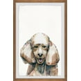 thumbnail image 1 of Parvez Taj Happy Poodle Framed Wall Art, 1 of 6