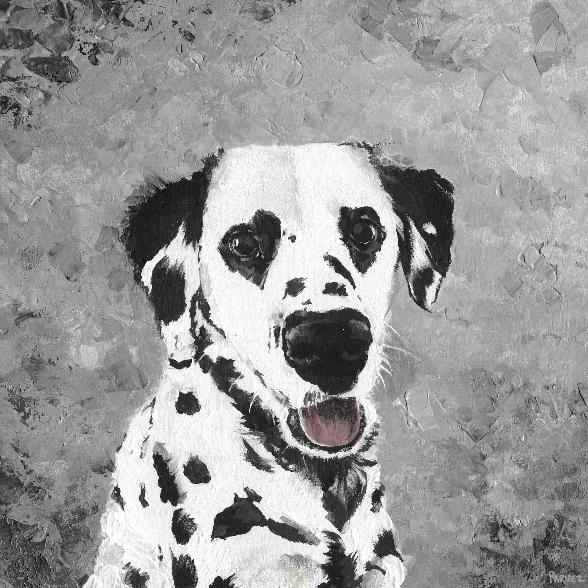 Parvez Taj Heart Eyes Canvas Wall Art