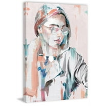 Parvez Taj Hipster Girl Canvas Wall Art