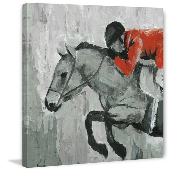 Parvez Taj Horseback Rider Canvas Wall Art