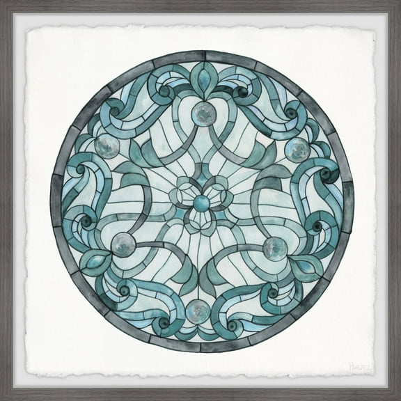 Parvez Taj Ice Cold Flower Framed Wall Art