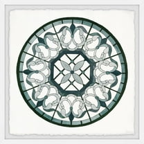 Parvez Taj Ice Cold Knots and Blooms Framed Wall Art